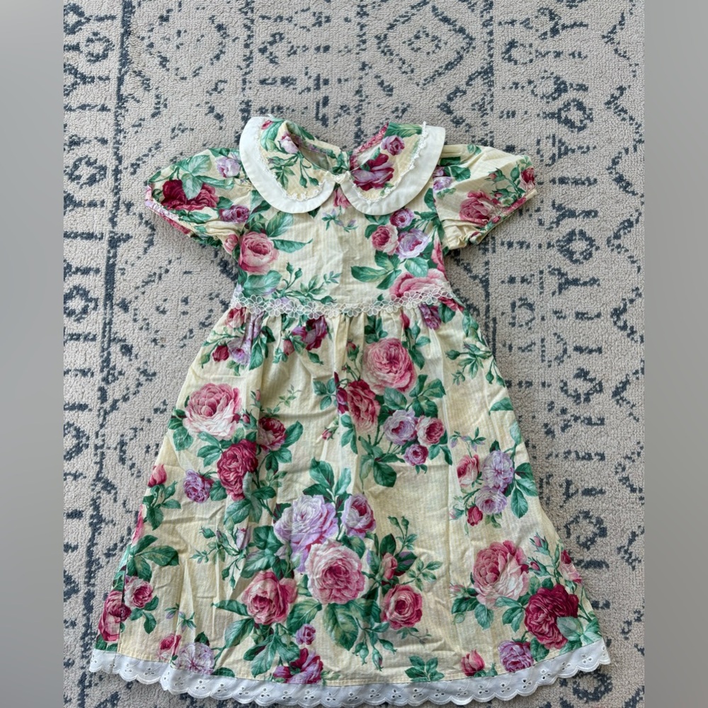 Vintage Sundress with Peter Pan Collar